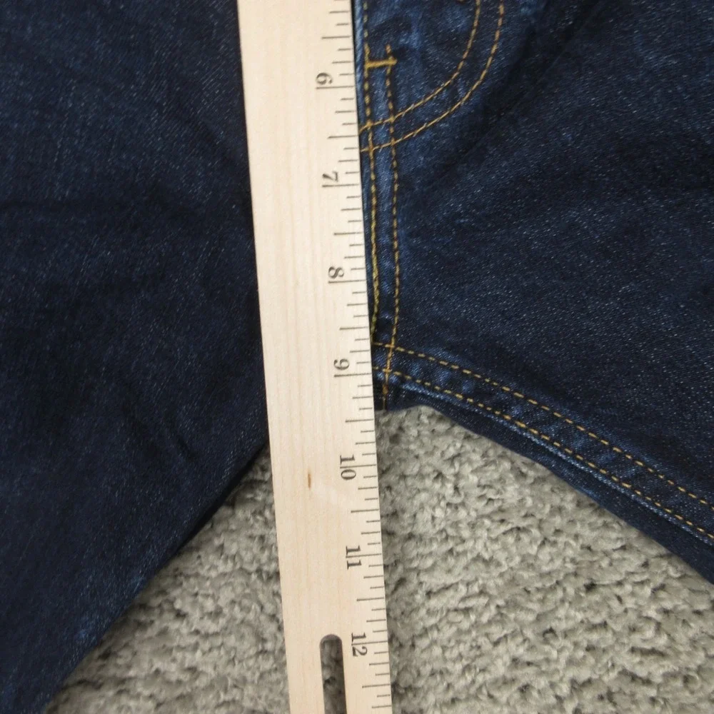 Levis Jeans Mens 29x30 Blue 511 Slim Straight Dark Wash Flex Zip Fly Denim Pants